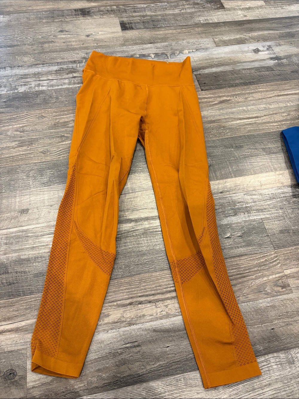 Women’s High-Waist Orange Performance Leggings